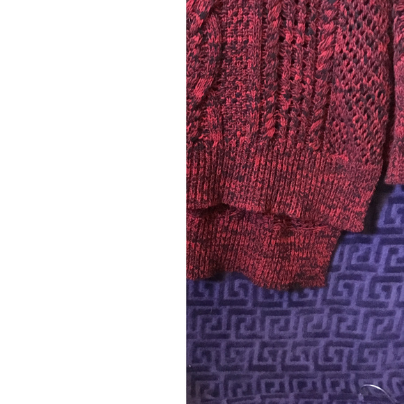 NWOT Torrid Red Merle Sweater Dress - Picture 6 of 7